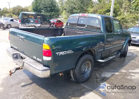 2000 Toyota Tundra Ltd V8 из США, поврежденный, VIN 5TBBT4819YS073812